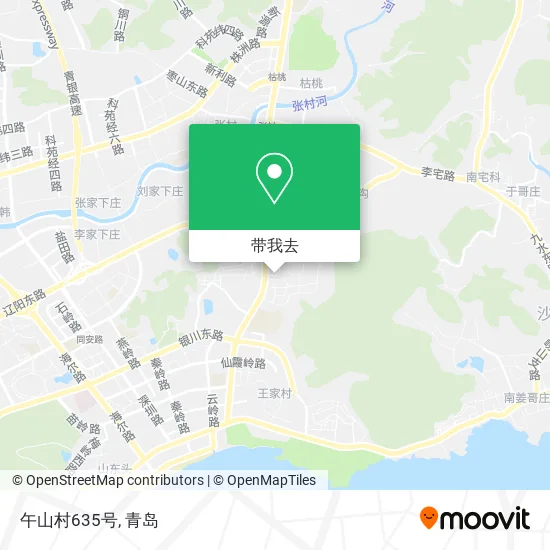 午山村635号地图