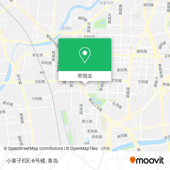 小寨子E区-6号楼地图