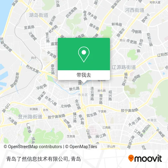 青岛了然信息技术有限公司地图