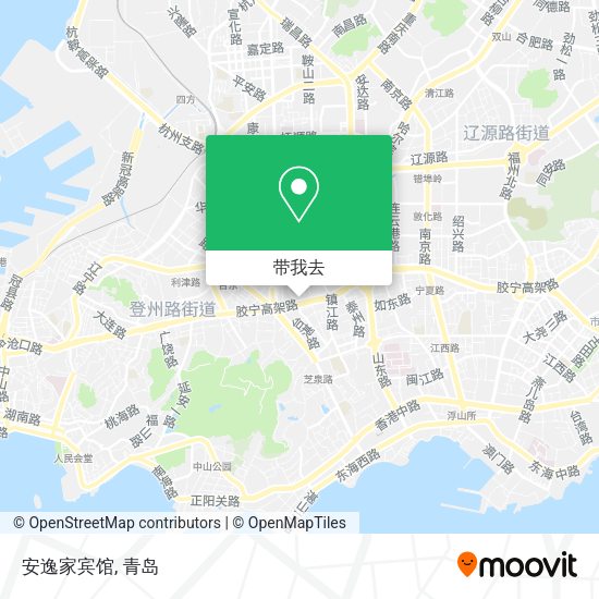 安逸家宾馆地图