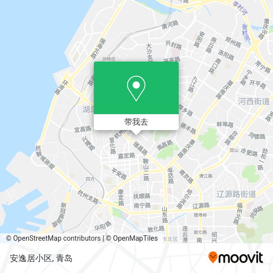 安逸居小区地图
