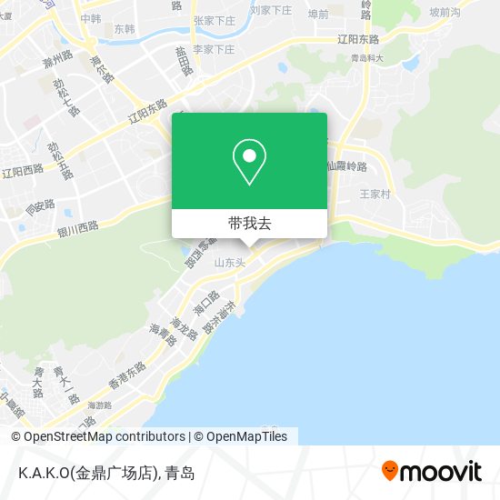 K.A.K.O(金鼎广场店)地图