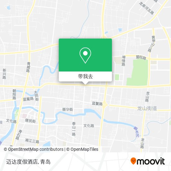迈达度假酒店地图