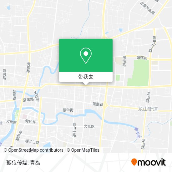 孤狼传媒地图