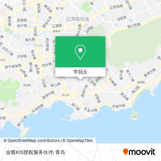 金蝶KIS授权服务伙伴地图