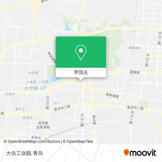 大信工业园地图