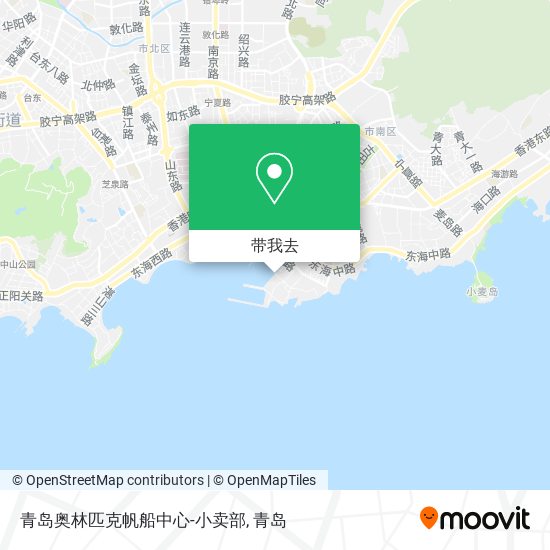 青岛奥林匹克帆船中心-小卖部地图
