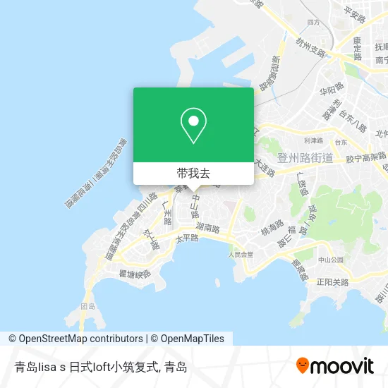 青岛lisa s 日式loft小筑复式地图