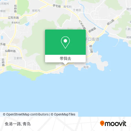 鱼港一路地图