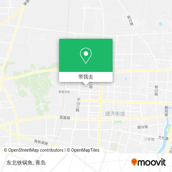东北铁锅鱼地图