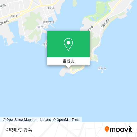 鱼鸣咀村地图