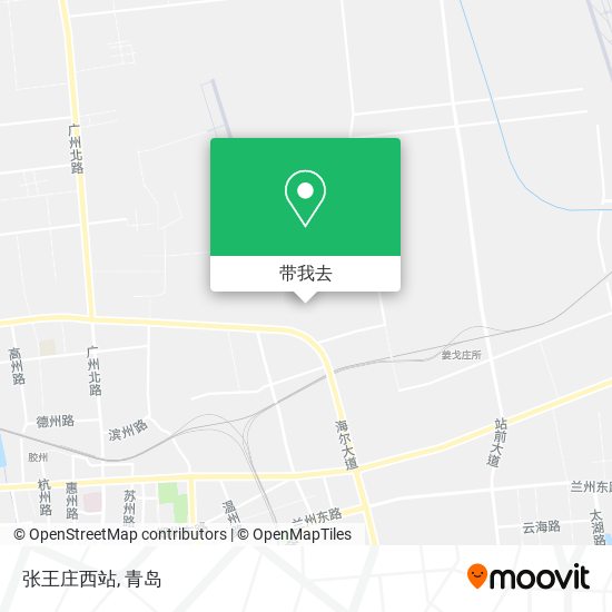 张王庄西站地图