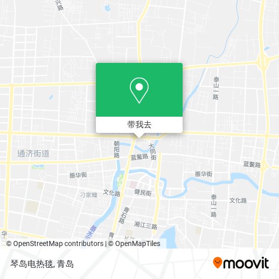 琴岛电热毯地图