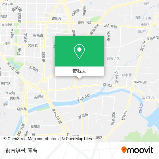 前古镇村地图