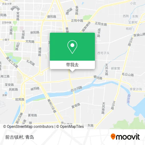 前古镇村地图