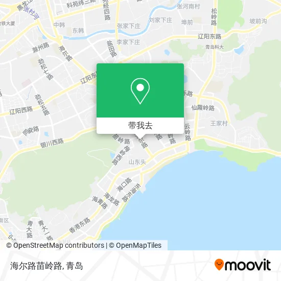 海尔路苗岭路地图