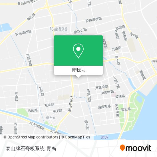 泰山牌石膏板系统地图