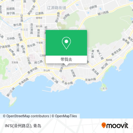 IN'S(漳州路店)地图