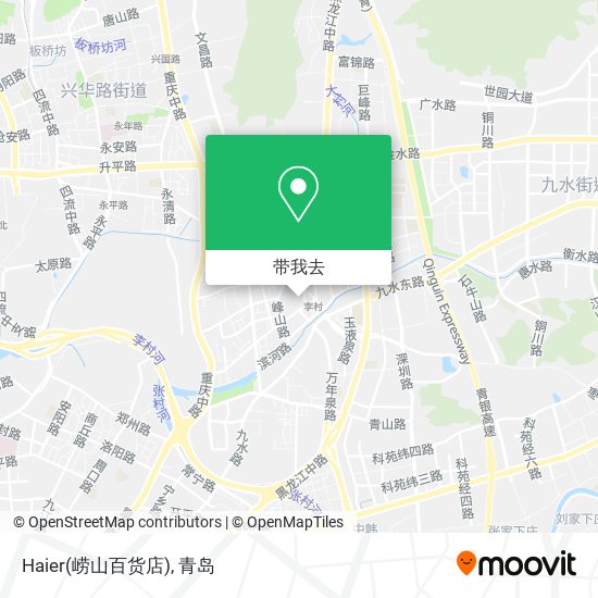Haier(崂山百货店)地图