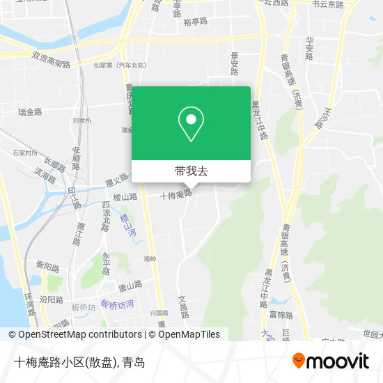 十梅庵路小区(散盘)地图
