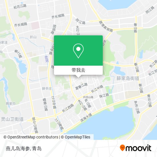 燕儿岛海参地图