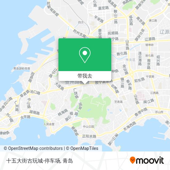 十五大街古玩城-停车场地图