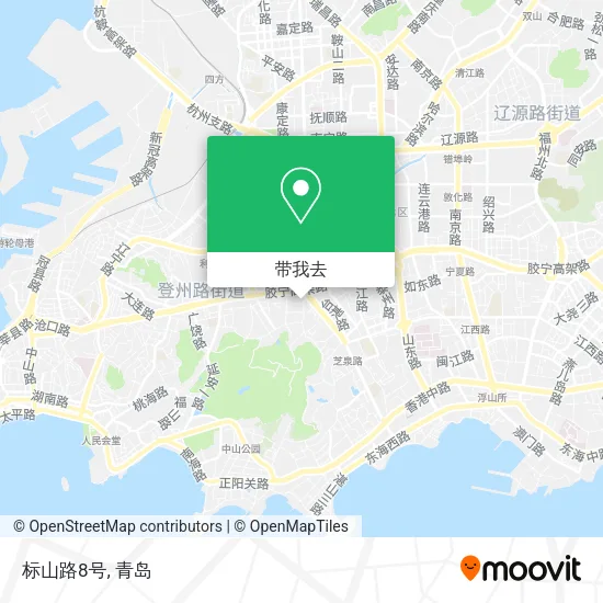 标山路8号地图