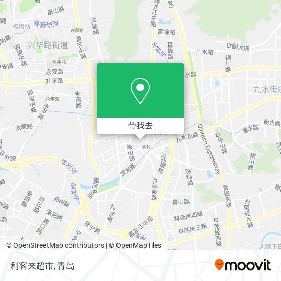 利客来超市地图