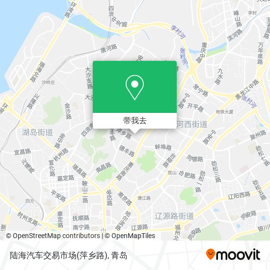 陆海汽车交易市场(萍乡路)地图
