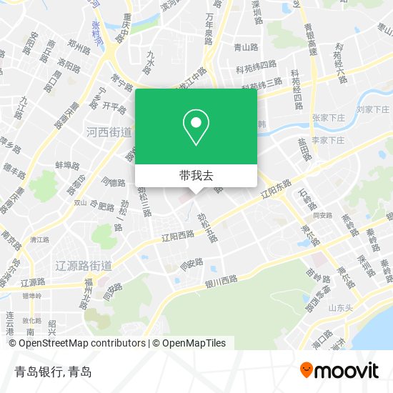 青岛银行地图