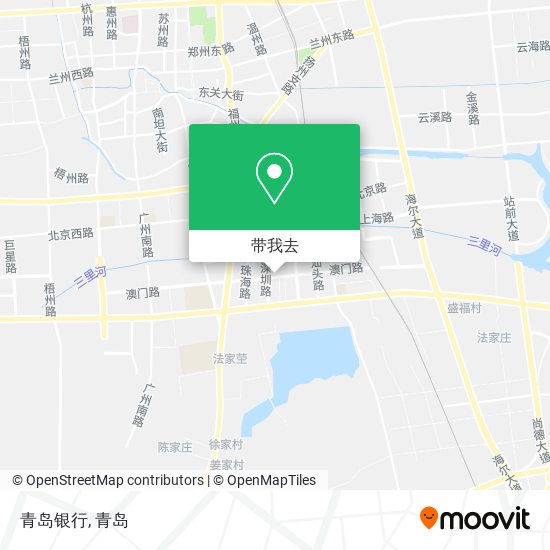 青岛银行地图