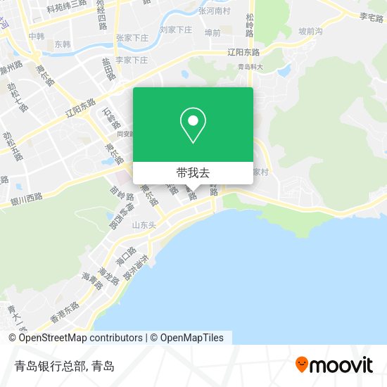 青岛银行总部地图