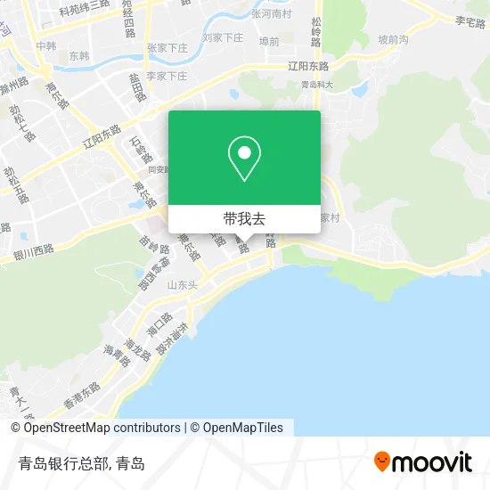 青岛银行总部地图