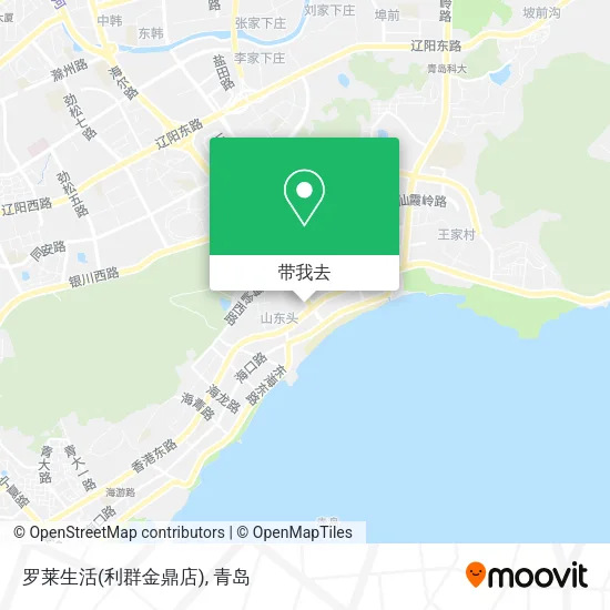 罗莱生活(利群金鼎店)地图