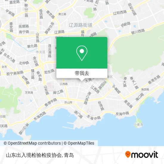 山东出入境检验检疫协会地图
