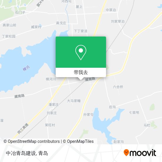 中冶青岛建设地图