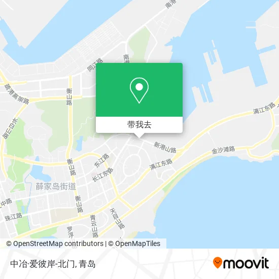 中冶·爱彼岸-北门地图