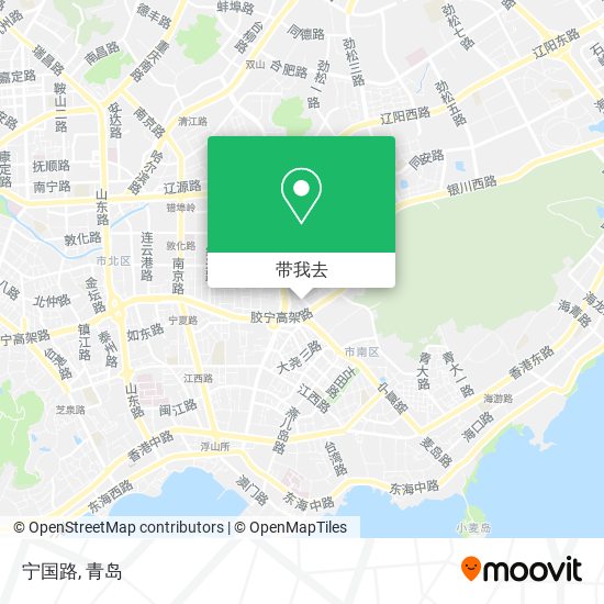宁国路地图