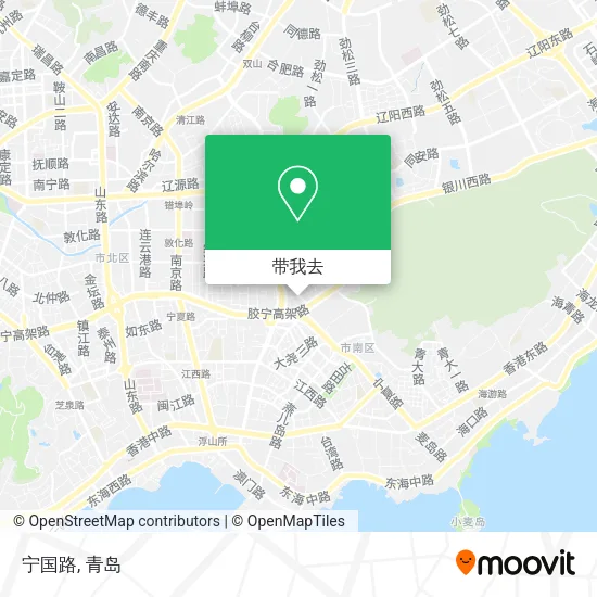 宁国路地图