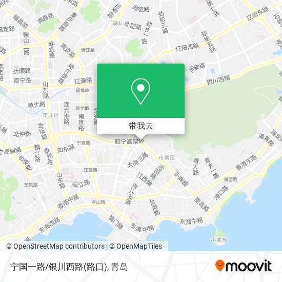 宁国一路/银川西路(路口)地图