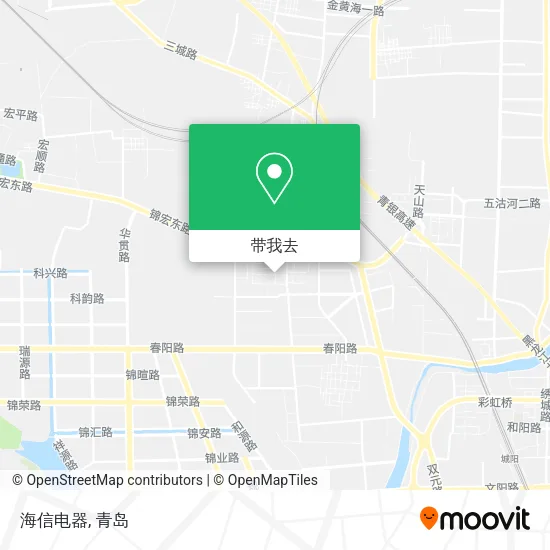 海信电器地图