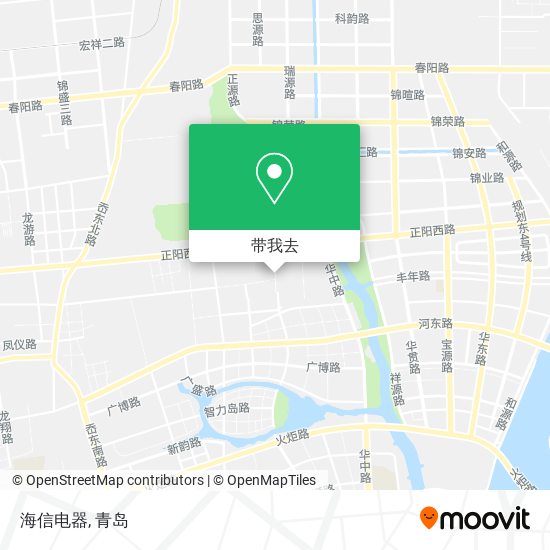 海信电器地图