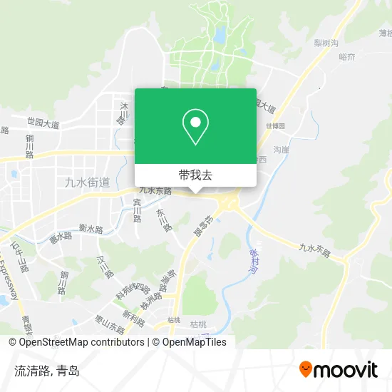 流清路地图