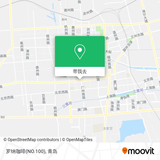 罗纳咖啡(NO.100)地图