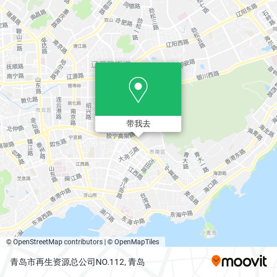 青岛市再生资源总公司NO.112地图