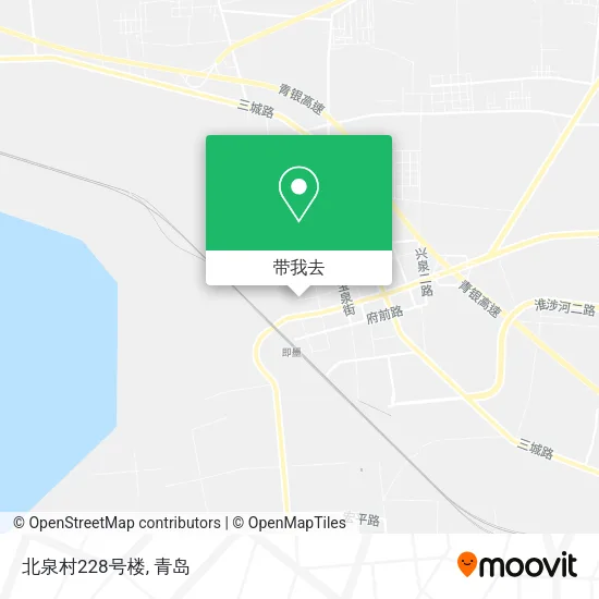 北泉村228号楼地图
