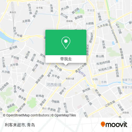 利客来超市地图
