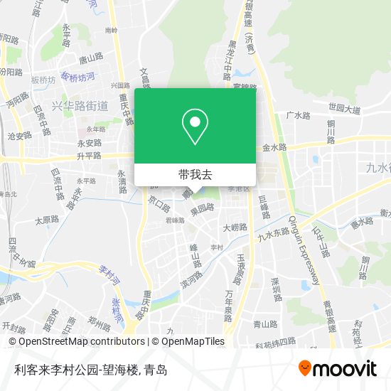 利客来李村公园-望海楼地图