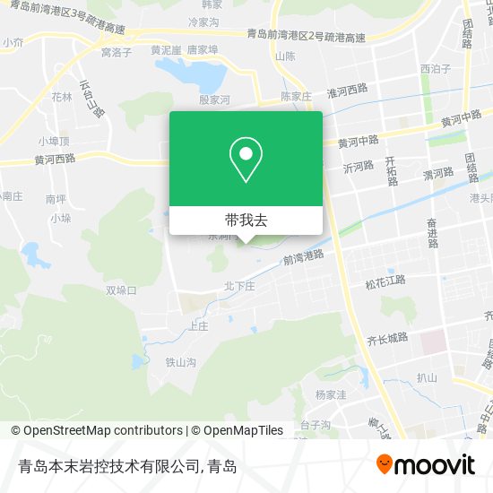 青岛本末岩控技术有限公司地图