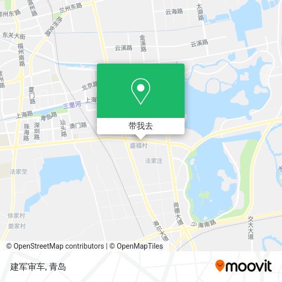 建军审车地图